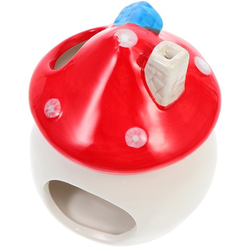 Ceramic mushroom hamster - ceramic,