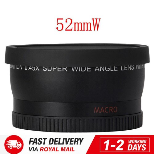 45x 52mm wide angle - 0.45x,