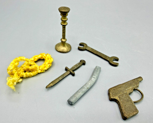 Cluedo hasbro 1960s full set - 1960s,