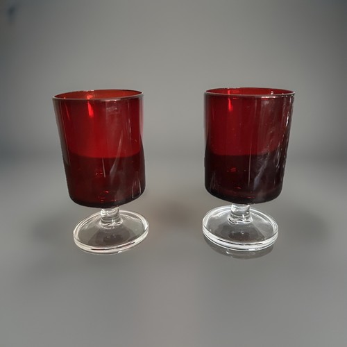 Luminarc ruby red stemmed - red,