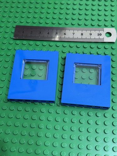 Lego dark blue panel - 1, 6