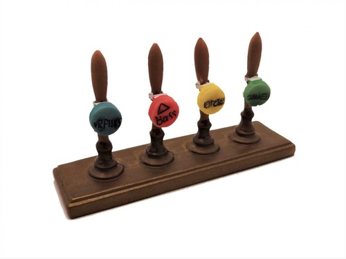Dolls house beer pumps ale - dolls,