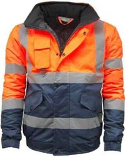 Men Hi Vis Bomber Jacket High