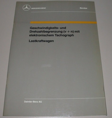 Werkstatthandbuch mercedes lkw - mercedes,