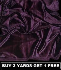 Premium Velvet Velour 4 Way