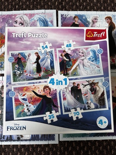 Frozen move jigsaw puzzle - puzzle, 4in1