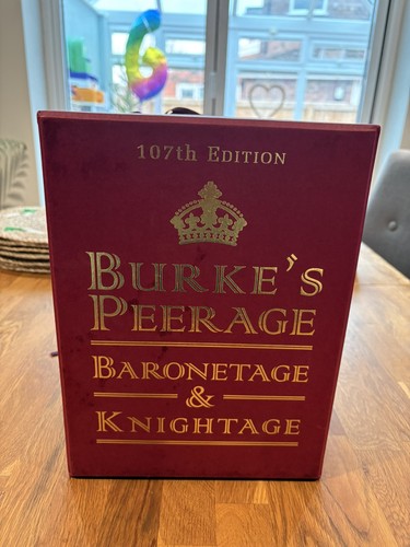 Burke peerage baronetage - burke’s,