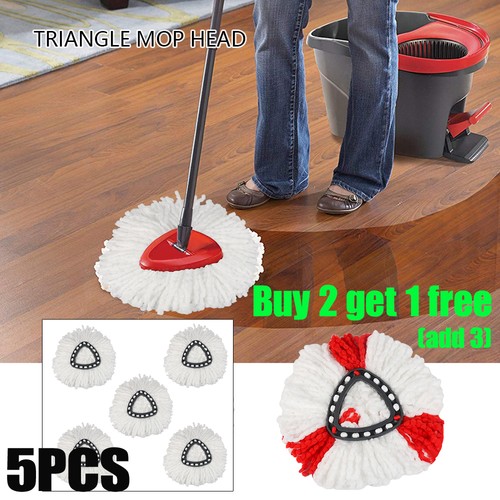 Pack replacement mop heads - pack,