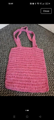 Women pink straw knit - women's,