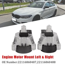 2Pcs Engine Motor Mount Left &
