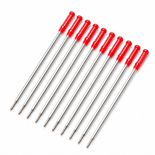 Red slimline ink ballpoint - slimline, ink,