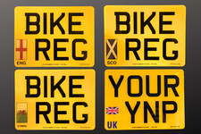 Motorbike Number Plate 9 x 7