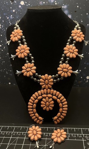 Squash blossom necklace - blossom,