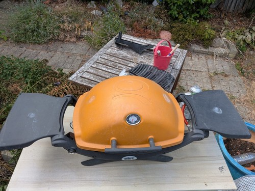 Weber q1200 orange portable - weber,