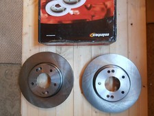  FRONT BRAKE DISCS FOR HYUNDAI GALLOPER 2.5TD 3.0 V6 A PAIR 1991-1998 MDC1485
