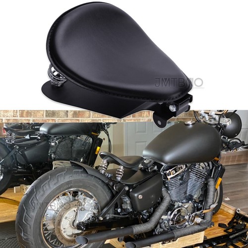 Motorcycle solo seat - motorcycle, spring