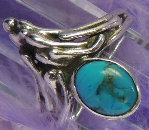 Vintage turquoise hand - vintage,
