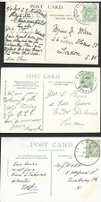 GB 1905 /06 PPC WITH SKELETON CDS ST NEOTS ,NAILSWORTH, BEACONSFIELD
