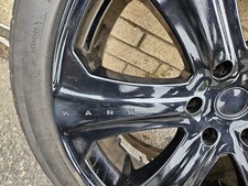 STAGGERED 22” GENUINE KAHN ALLOY WHEELS & TYRES 6x120 BMW X5 RANGE ROVER SPORT