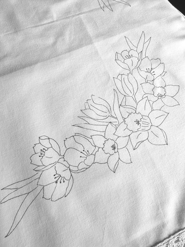 Printed tablecloth - printed,