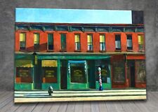 Edward Hopper Early Sunday Morning CANVAS PAINTING ART PRINT 1331X