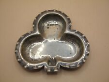 Sheffield 1899 Sterling Silver Dish / Pin Tray CLUBS Shaped Walker & Hall