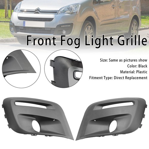 Front bumper foglight - foglight, grille