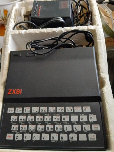 Sinclair zx81 vintage computer - sinclair,