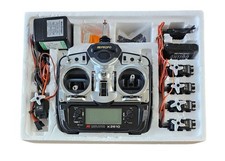 JR PROPO X2610 RADIO SET TRANSMITTER RECEIVER SERVOS PLANE HELI RETRO 35MHZ RC