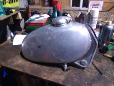 NOS LYTA ALUMINIUM TRIALS MX MOTOCROSS ENDURO FUEL TANK BSA TRIUMPH GREEVES