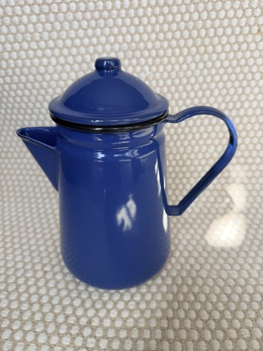 French enamel coffee - french, pot