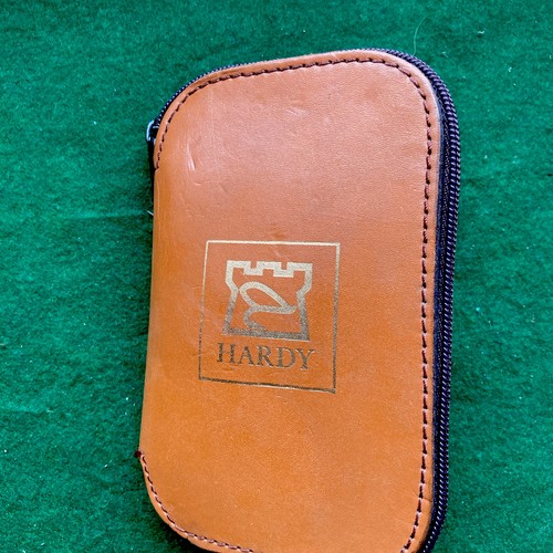 Rare vintage hardy - leather, &