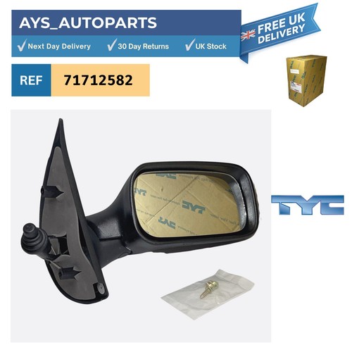 Tyc door mirror - fits, fiat