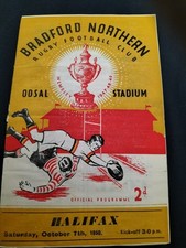 VINTAGE RUGBY LEAGUE PROGRAMME