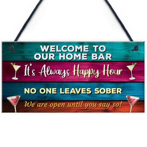 Bar sign for home - bar,