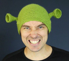 3D Green Monster Ogre Shrek