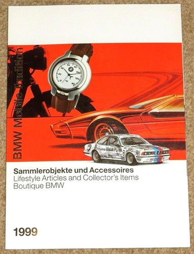 1999 bmw accessories - 1999, brochure
