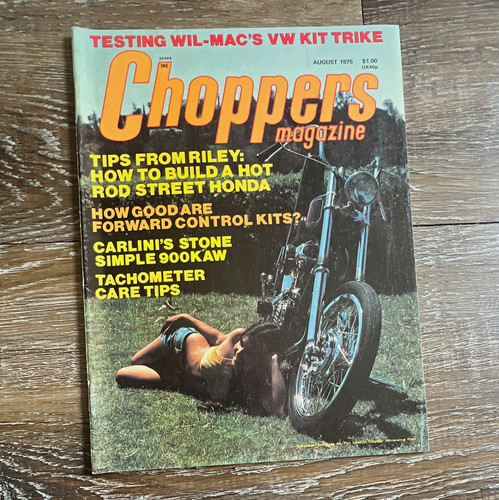 Choppers magazine august - magazine,
