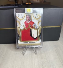 Topps 24/25 Reverence Dennis Bergkamp Arsenal Jumbo Match Worn Relic /10 