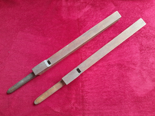 Vintage wooden organ pipes - 2,