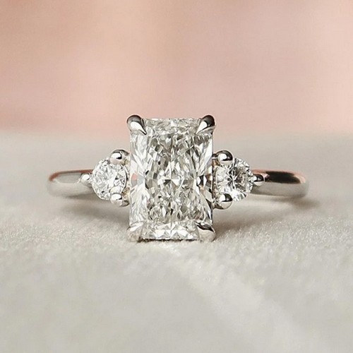 Engagement ring radiant cut - engagement,