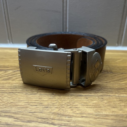Vintage levi leather belt - vintage, levi's