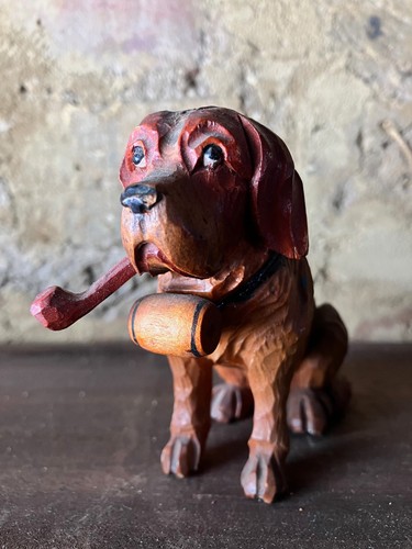 Vintage carved wooden - vintage, st