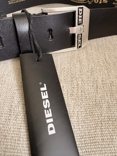 Diesel bluestar black leather - black,