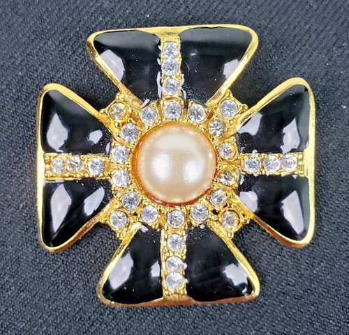 Vintage chanel pearl - chanel, black