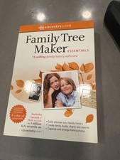 Ancestry.com Family Tree Maker Essentials Software - New