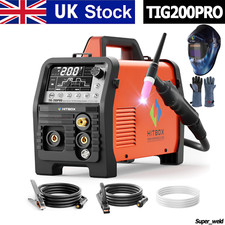 6IN1 HF TIG Welder 200AMP 220V Pulse Cold TIG Clean TIG MMA Welding Machine New