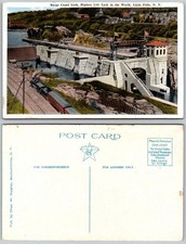 Barge Canal Lock Little Falls