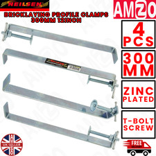 4pc Bricklayers Profile Clamps