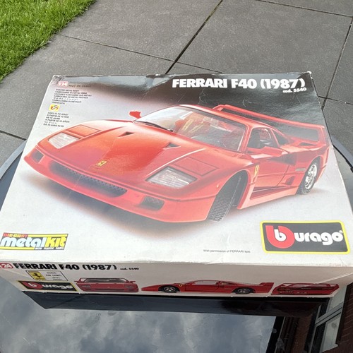 Bburago ferrari f40 1987 - f40, 1:24